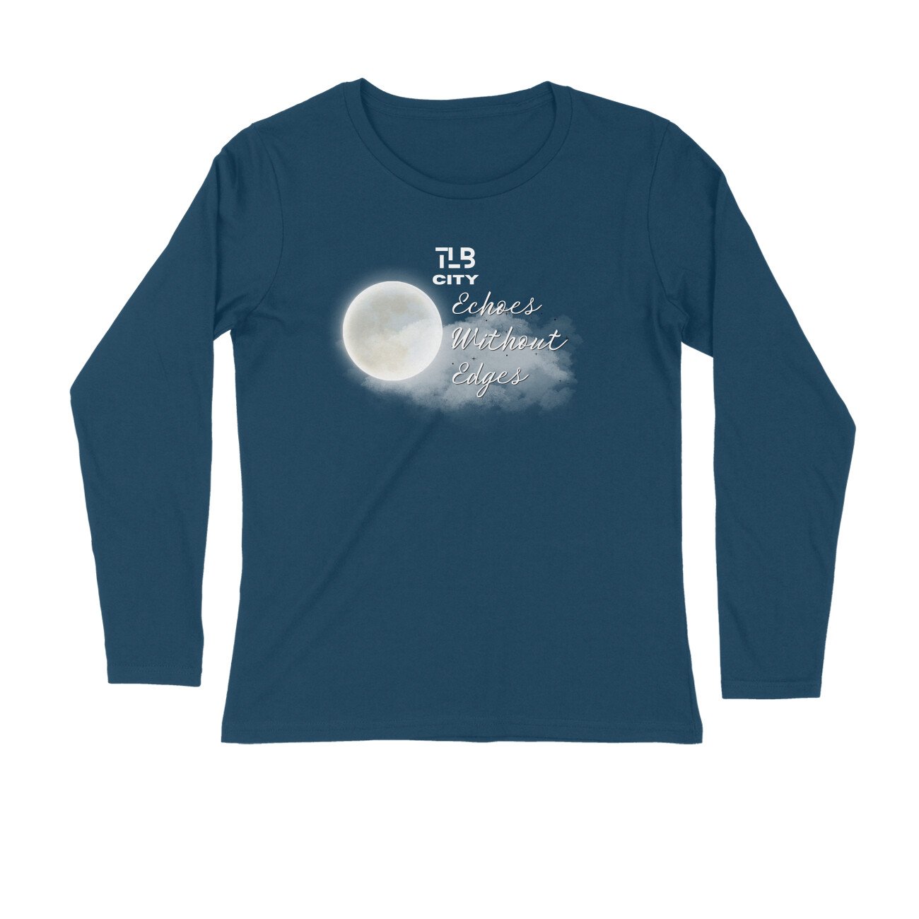 Echoes Without Edges Long Sleeves T-Shirt - Image 3