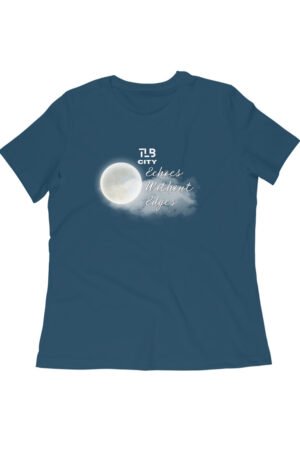 Echoes Without Edges Women’s Round Neck T-Shirt