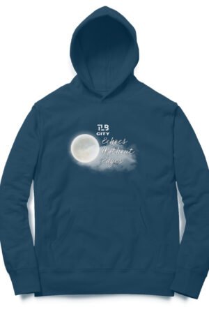 Echoes Without Edges Oversized Hoodie