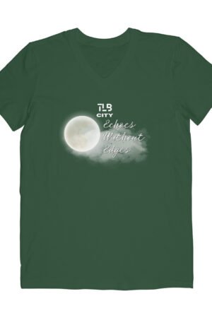 Echoes Without Edges V-Neck T-Shirt